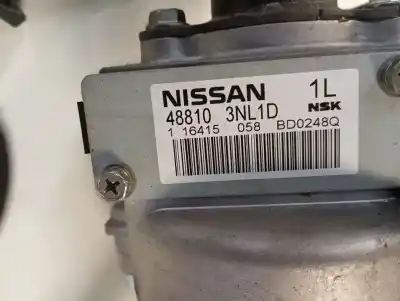 Second-hand car spare part steering column for nissan leaf 2.zero oem iam references 488103nl1d  