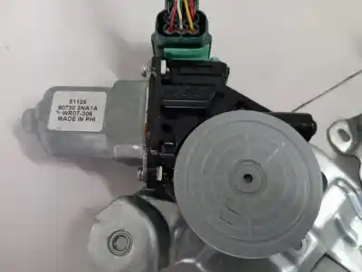 Second-hand car spare part driver left window regulator for nissan leaf 2.zero oem iam references 807303na1a  