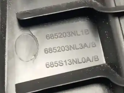 Second-hand car spare part glove compartment for nissan leaf 2.zero oem iam references 685203nl1b  