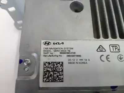 Second-hand car spare part multifunction display for kia rio (yb) concept oem iam references 9656h8451  