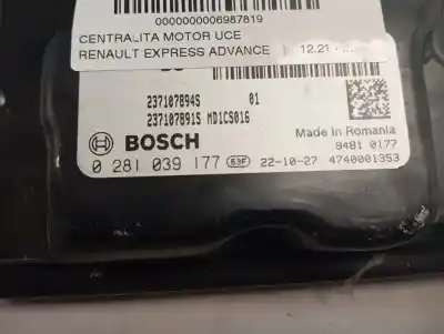 Tweedehands auto-onderdeel ecu motorcontroller voor renault express advance oem iam-referenties 0281039177  
