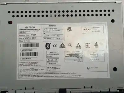 Second-hand car spare part audio system / radio cd for renault express advance oem iam references 280215396r  