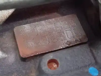 Second-hand car spare part complete engine for renault kangoo iii authentic oem iam references k9ke628  