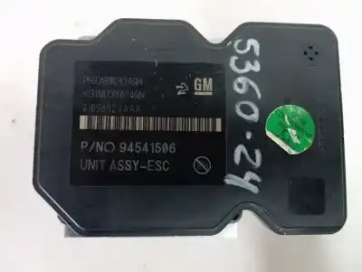 Peça sobressalente para automóvel em segunda mão abs por opel mokka / mokka x (j13) 1.4 4x4 (_76) referências oem iam 94541506  