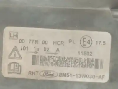 Second-hand car spare part left headlight for ford focus lim. (cb4) titanium oem iam references 8m5113w030af  
