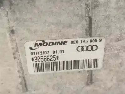 Peça sobressalente para automóvel em segunda mão intercooler por audi a4 avant (8e) 2.0 tdi referências oem iam 8e0145805s  