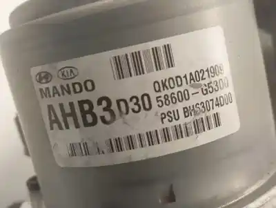 Peça sobressalente para automóvel em segunda mão abs por kia niro edition 7 referências oem iam 58600g5300  