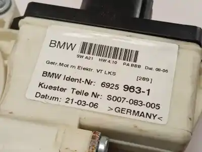 Second-hand car spare part driver left window regulator for bmw x3 (e83) 2.0d oem iam references 69259631  
