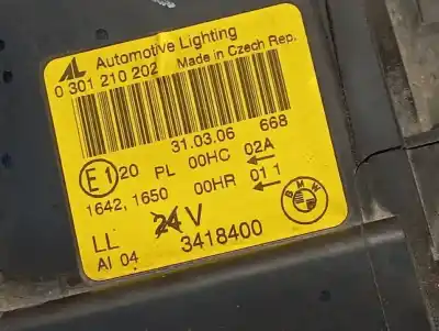 Peça sobressalente para automóvel em segunda mão farol / farolim direito por bmw x3 (e83) 2.0d referências oem iam 3418400  