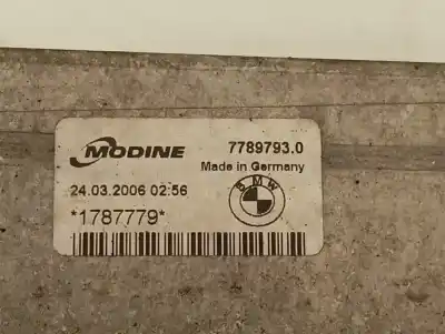 Peça sobressalente para automóvel em segunda mão intercooler por bmw x3 (e83) 2.0d referências oem iam 77897930  