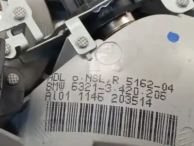 Second-hand car spare part interior rear right light for bmw x3 (e83) 2.0d oem iam references 63213420206  