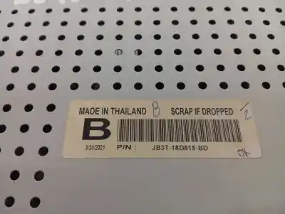 Second-hand car spare part audio system / radio cd for ford ranger (tke) bc2x oem iam references jb3t18d815bd  