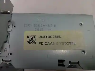 Second-hand car spare part audio system / radio cd for ford ranger (tke) bc2x oem iam references jb3t18d815bd  