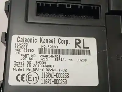 Second-hand car spare part electronic module for nissan leaf 2.zero oem iam references 284b14nr0b  