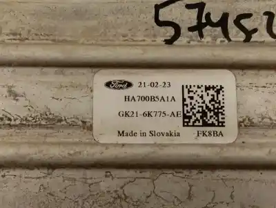 Автозапчастина б/у інтеркулер для ford transit furgón (tts) 350 l2 trail посилання на oem iam gk216k775ae  