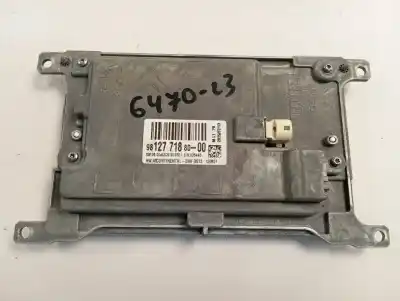 Second-hand car spare part multifunction display for citroen ds5 design oem iam references 9812771880  