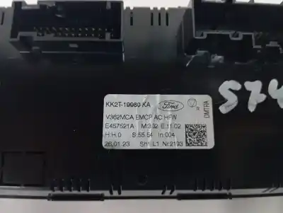 Second-hand car spare part climate control for ford transit furgón (tts) 350 l2 trail oem iam references kk2t19980ka  