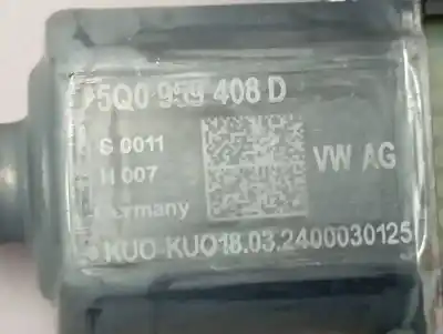 Автозапчастина б/у регулятор скла заднього правого для volkswagen t-roc (d11) basis посилання на oem iam 5q0959408d  