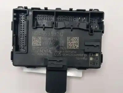 Автозапчастина б/у електронний модуль для volkswagen t-roc (d11) basis посилання на oem iam 5q4959592q