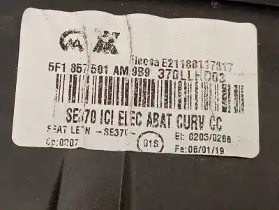 Peça sobressalente para automóvel em segunda mão espelho retrovisor esquerdo por seat leon st (5f8) fr referências oem iam 5f1857601  