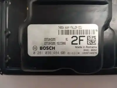 Tweedehands auto-onderdeel ecu motorcontroller voor renault express confort oem iam-referenties 0281036484  