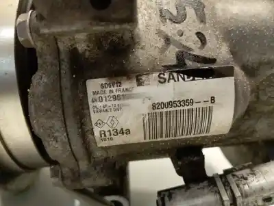 Second-hand car spare part air conditioning compressor for renault kangoo ii (f/kw0) furgón compact professional 90 cv / 66 kw oem iam references 8200953359b  