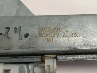 Автозапчастина б/у регулятор вікна передній лівий для dacia dokker essential посилання на oem iam 807213915r  