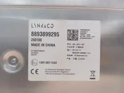 Second-hand car spare part audio system / radio cd for lynk & co 01 jlh-3g15td oem iam references 8893899295  