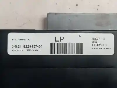 Second-hand car spare part electronic module for bmw x5 (e70) xdrive30d oem iam references 9229837  