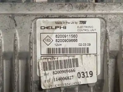 Second-hand car spare part ecu engine control for renault kangoo emotion oem iam references 8200911560  