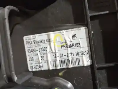 Автозапчастина б/у регулятор скла заднього правого для kia xceed edrive phev посилання на oem iam 83480j7300  