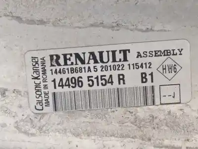 Peça sobressalente para automóvel em segunda mão intercooler por dacia duster ii expression referências oem iam 144965154r  