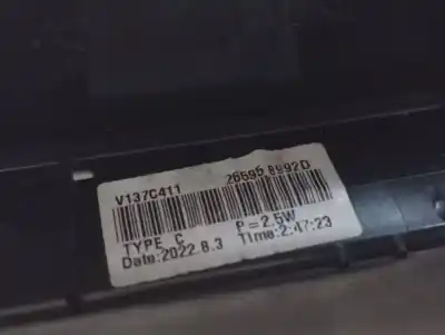 Second-hand car spare part central brake light for dacia duster ii expression oem iam references 265958992d  