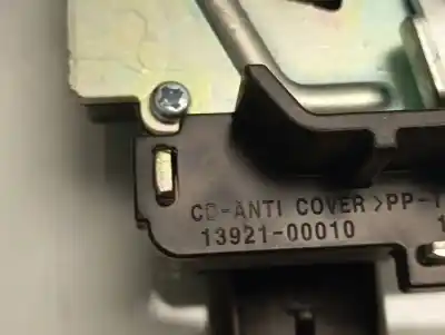 Second-hand car spare part trunk lock for kia ceed concept oem iam references 1392100010  