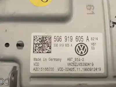 Автозапчасти б/у многофункциональный дисплей за volkswagen t-roc advance ссылки oem iam 5g6919605a  