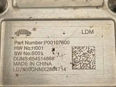 Second-hand car spare part xenon headlights control unit  for mg hs comfort oem iam references p00107600  