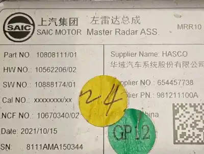 Pezzo di ricambio per auto di seconda mano modulo elettronico per mg hs comfort riferimenti oem iam 10808111  