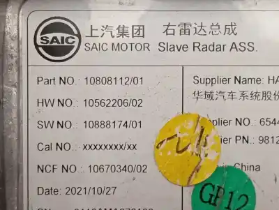 Pezzo di ricambio per auto di seconda mano modulo elettronico per mg hs comfort riferimenti oem iam 1080811201  