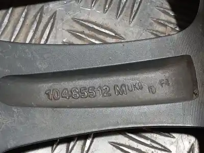 Second-hand car spare part rims set for mg hs comfort oem iam references 10485512  