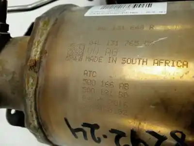 Peça sobressalente para automóvel em segunda mão catalisador / filtro de particulas por audi a3 (8v) ambiente referências oem iam 04l131765bs  