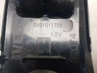 Second-hand car spare part left front power window switch for iveco daily furgón fg 33 s ... v batalla 3000 oem iam references 5801511729  