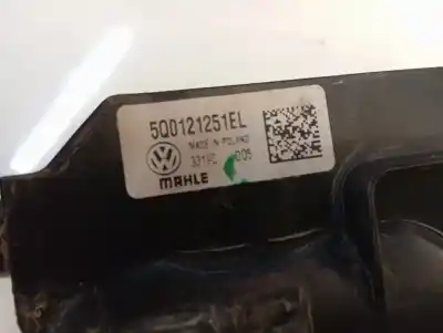 Автозапчастина б/у водяний радіатор для volkswagen t-roc (a11, d11) 1.0 tsi посилання на oem iam 5q0121251el  