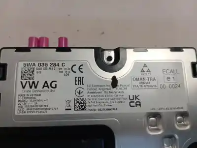 Second-hand car spare part electronic module for cupra formentor (km7) basis oem iam references 5wa035284c  