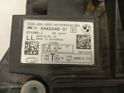 Автозапчастина б/у права фа для bmw serie 2 active tourer (u06) b47c20b посилання на oem iam 5a4224801  