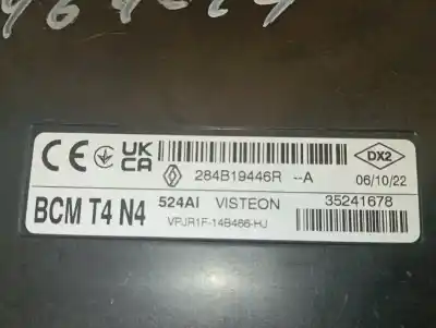 Peça sobressalente para automóvel em segunda mão módulo eletrônico por dacia duster ii expression referências oem iam 284b19446r  
