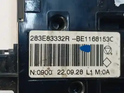 Second-hand car spare part multifunction switch for dacia duster ii expression oem iam references 283e83332r  