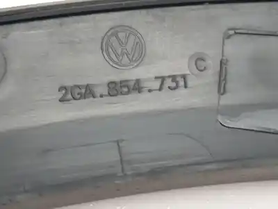 Second-hand car spare part left front winglet for volkswagen t-roc (a11, d11) 2.0 tdi oem iam references 2ga854731  