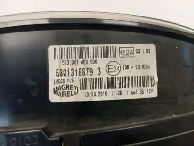 Second-hand car spare part dashboard for iveco daily camión f1ce0481f*b oem iam references 58013188793  