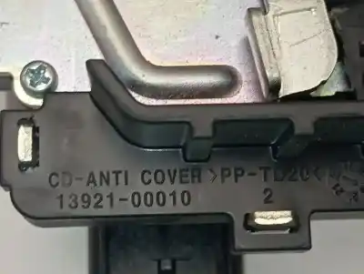 Second-hand car spare part trunk lock for kia ceed drive oem iam references 1392100010  