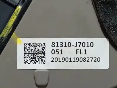Second-hand car spare part left front door lock for kia ceed drive oem iam references 81310j7010  